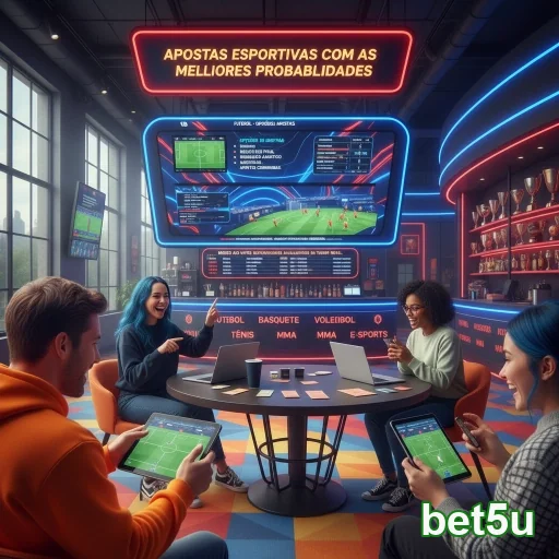 Ilustração de Explore a experiência única do cassino online na bet5u