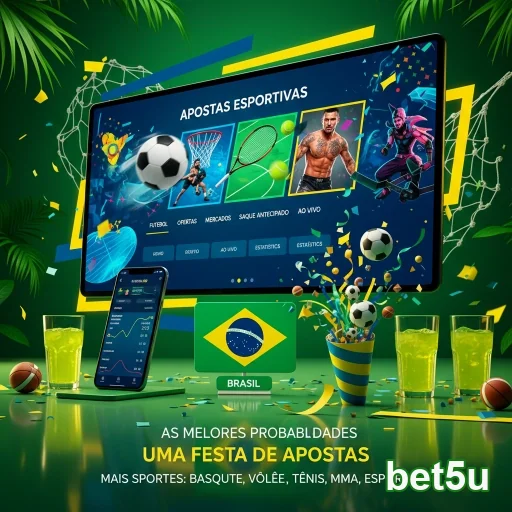 Ilustração de Explore a experiência única do cassino online na bet5u