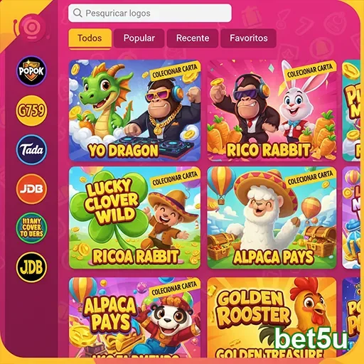 Ilustração de Descubra como o bet5u transforma sua experiência em cassino online