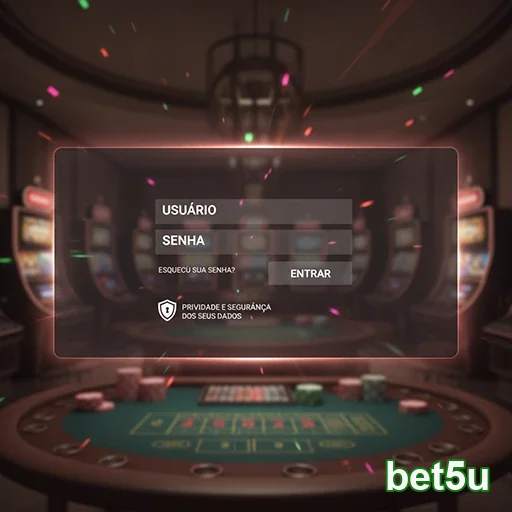Ilustração de Aproveite o acesso rápido ao cassino online bet5u