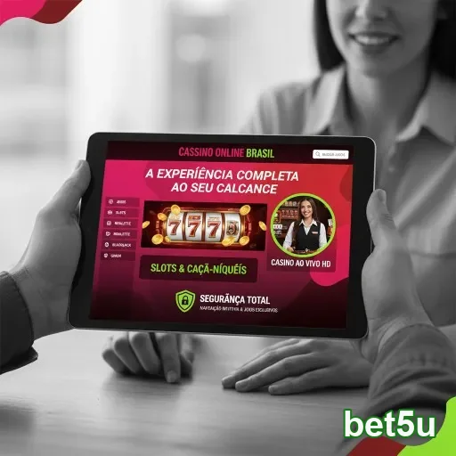 Ilustração de Aproveite o acesso rápido ao cassino online bet5u