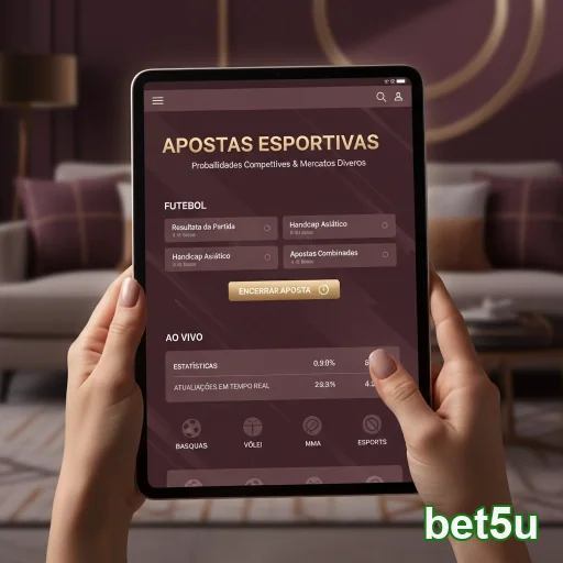 Ilustração de Aproveite o acesso rápido ao cassino online bet5u