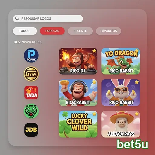 Ilustração de Explore a plataforma de jogos da bet5u com segurança e inovação