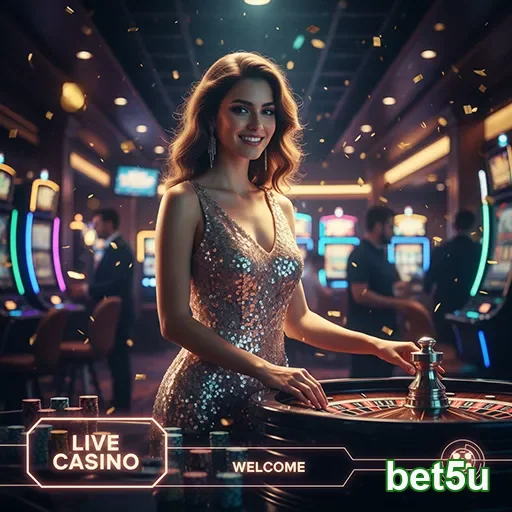 Ilustração de Explore a plataforma de jogos da bet5u com segurança e inovação